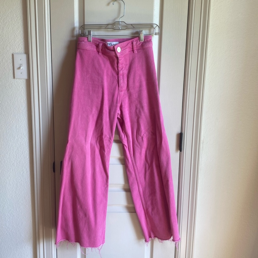 MARINE STRAIGHT JEANS PINK - 6